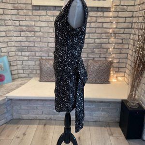 Trevor Bolongaro - Black & White (stars) party dress, Size Small